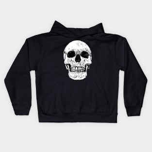 Skull Drawing Tattoo Kids Hoodie